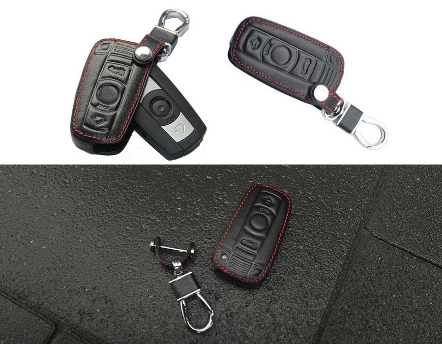 Чехол кожаный для ключа BMW E60 E87 E88 E70 E71 E90 E70 E92 чохол БМВ