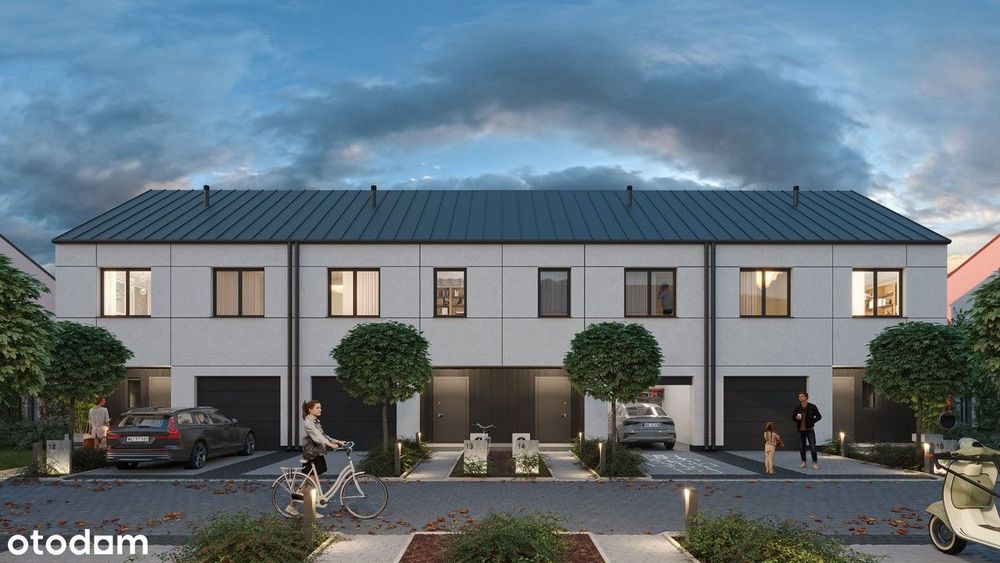 Segment skrajny 137m² + ogród 155m²