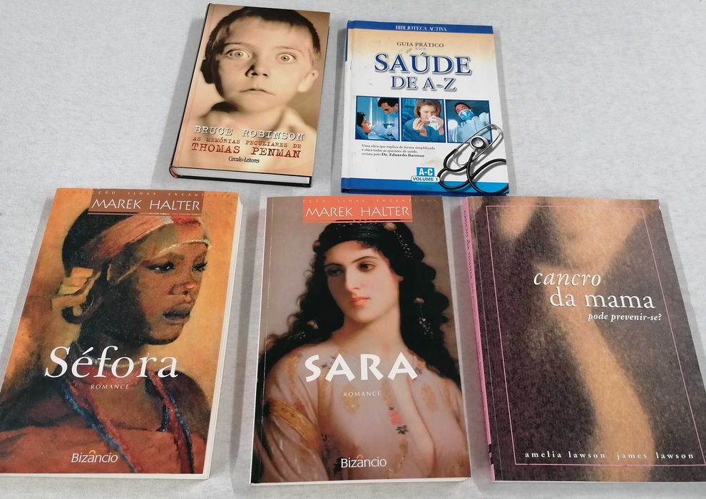 Reading books, lot of 5 units, all for €5