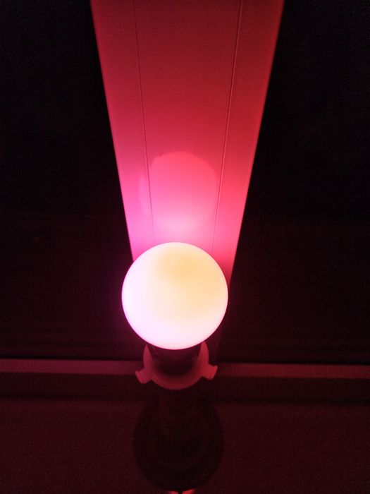 Różowe żarówki zestaw