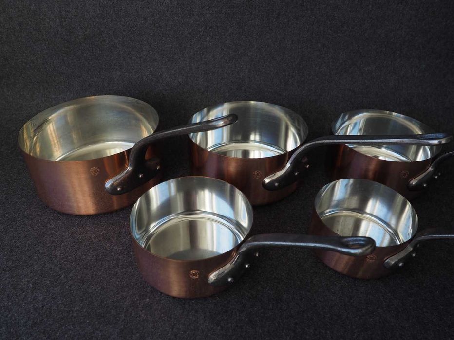 Кастрюля - ковш медная