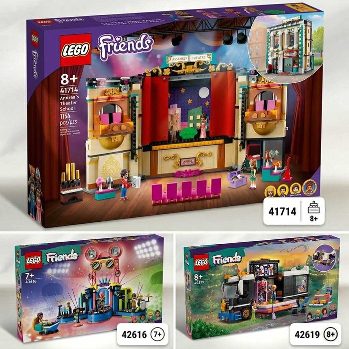 НОВІ 15 LEGO Friends Disney | Лего Френдс Дісней