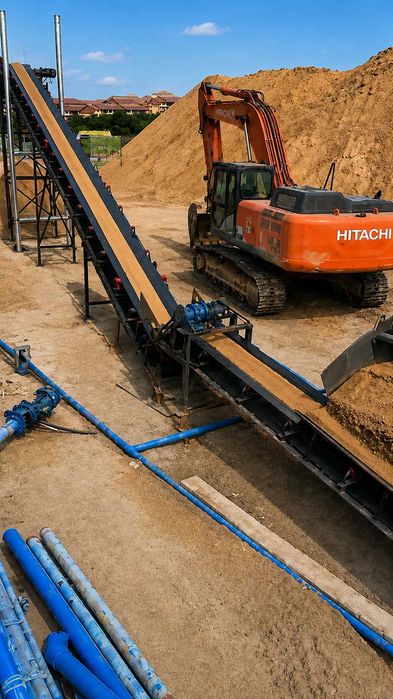 Linia do płukania i przesiewania piasku Powertec | 100–150 t/h