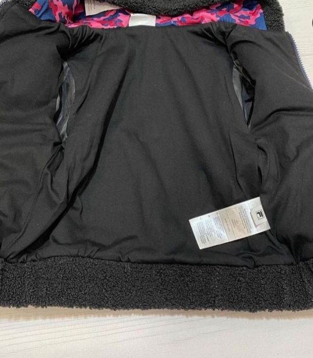 Тепла кофта, шерпа (teddy) на замку Fila