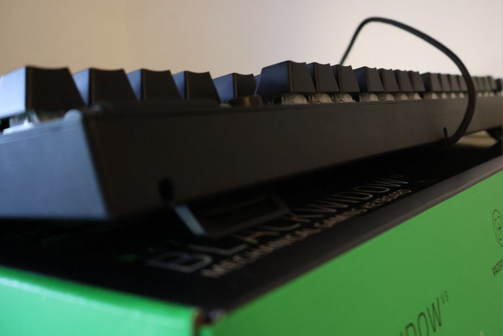 Teclado Gaming Razer BlackWidow V3 - Layout PT - Green Switches