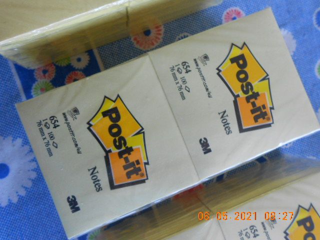 embalagens de post-its originais ATENÇÃO LER O ANUNCIO