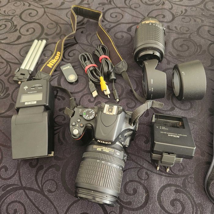 Conjunto NIkON D5100