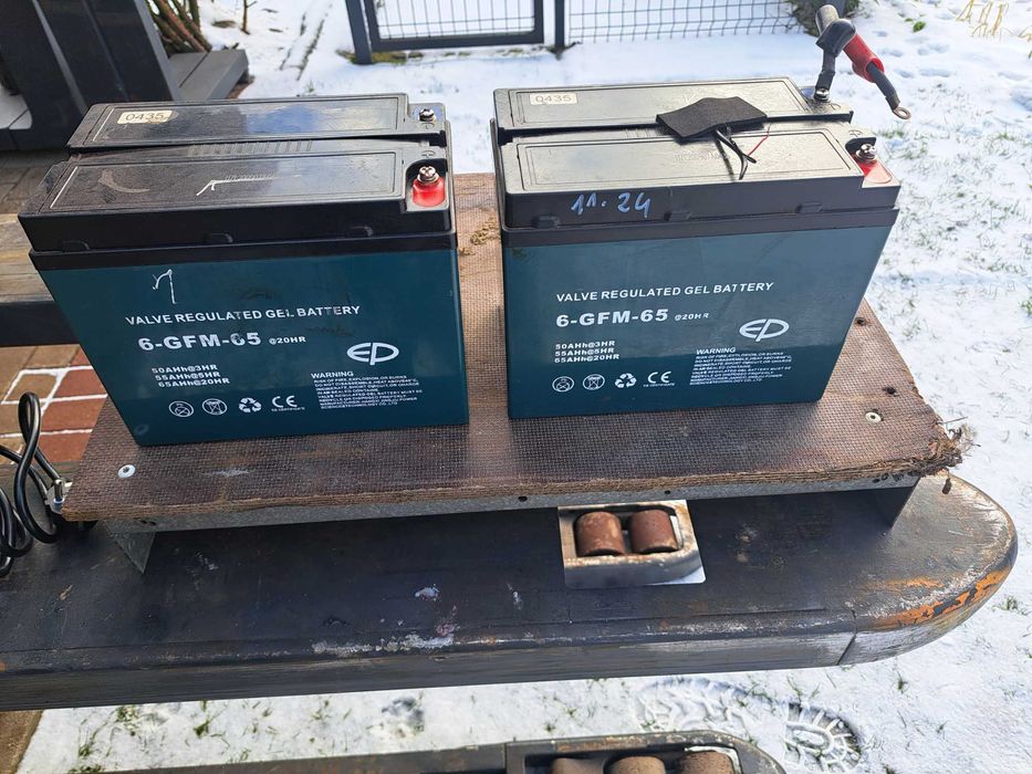 Bateria żelowa 12V/65Ah