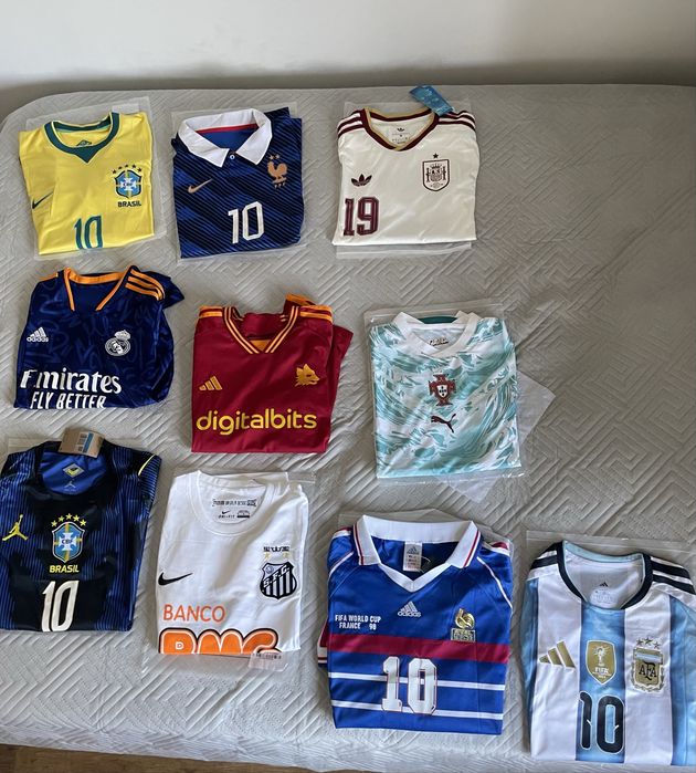 Camisolas futebol