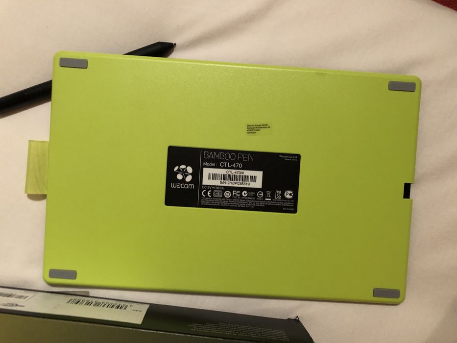 Mesa digital bamboo pen