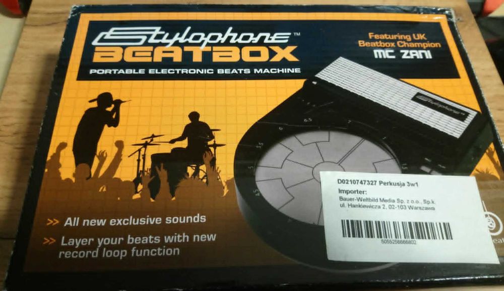 Dübreq Stylophone Beatbox – wersja z MC Zani (UK Beatbox Champion)