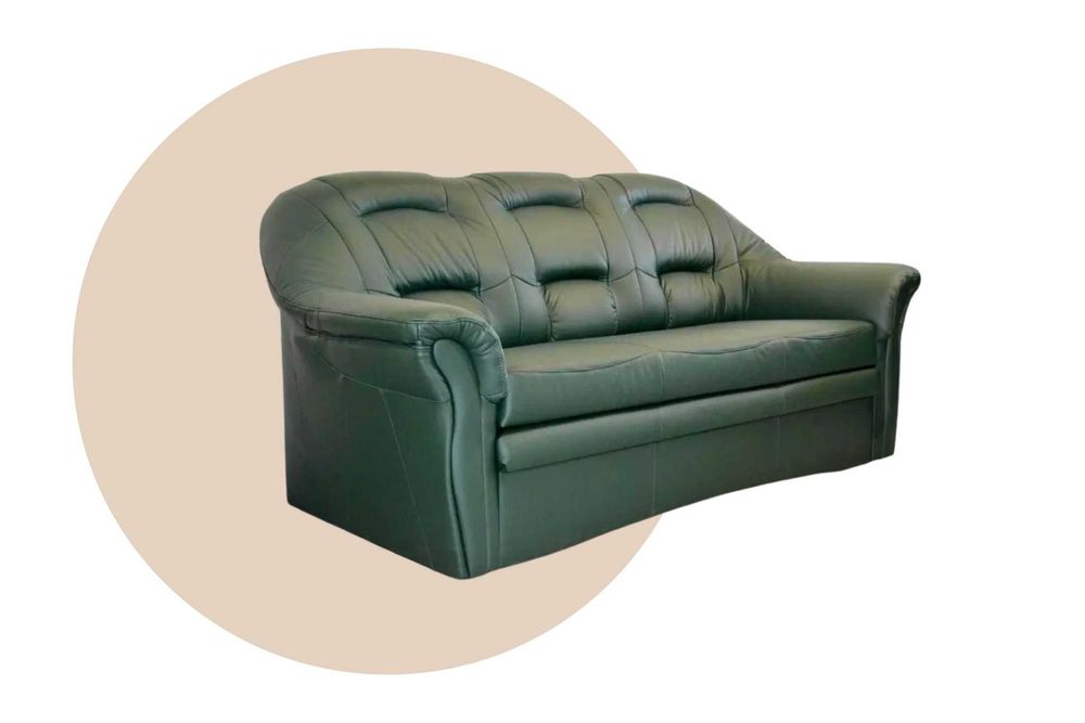 Sofa kanapa Haddon naturalna skóra