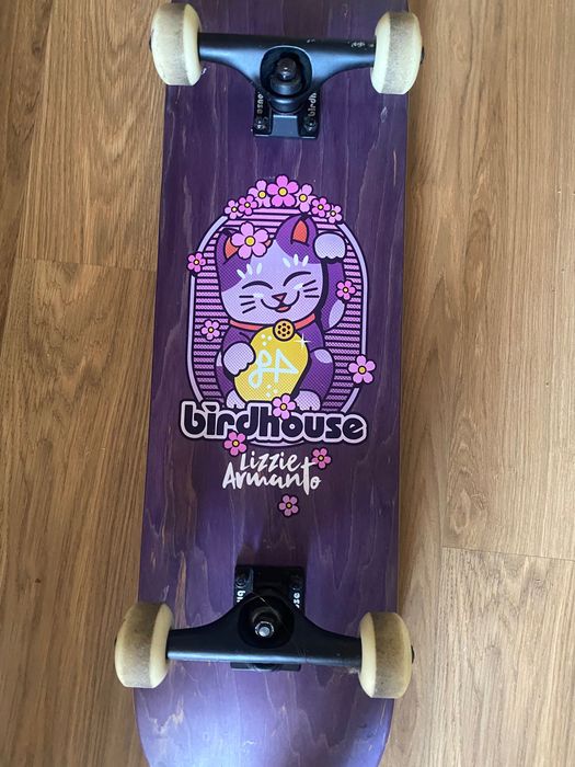 Skate de madeira completo