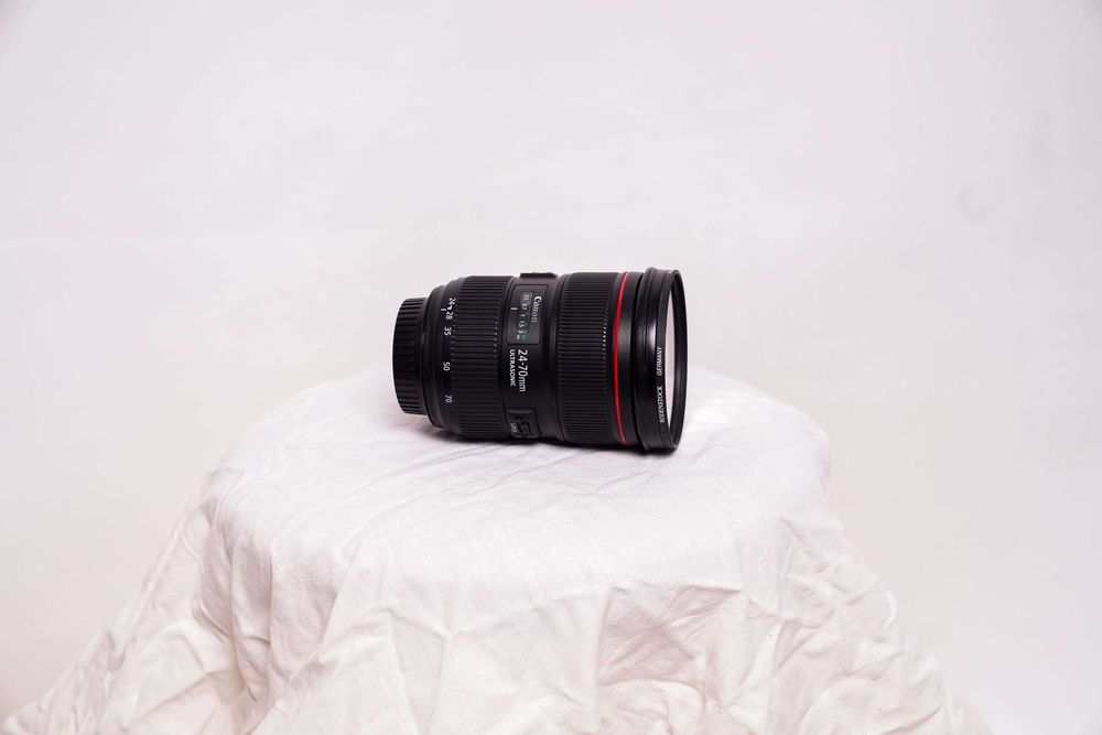 Lente Canon  24-70 2.8 L EF.Ser.1e 2 Baixou