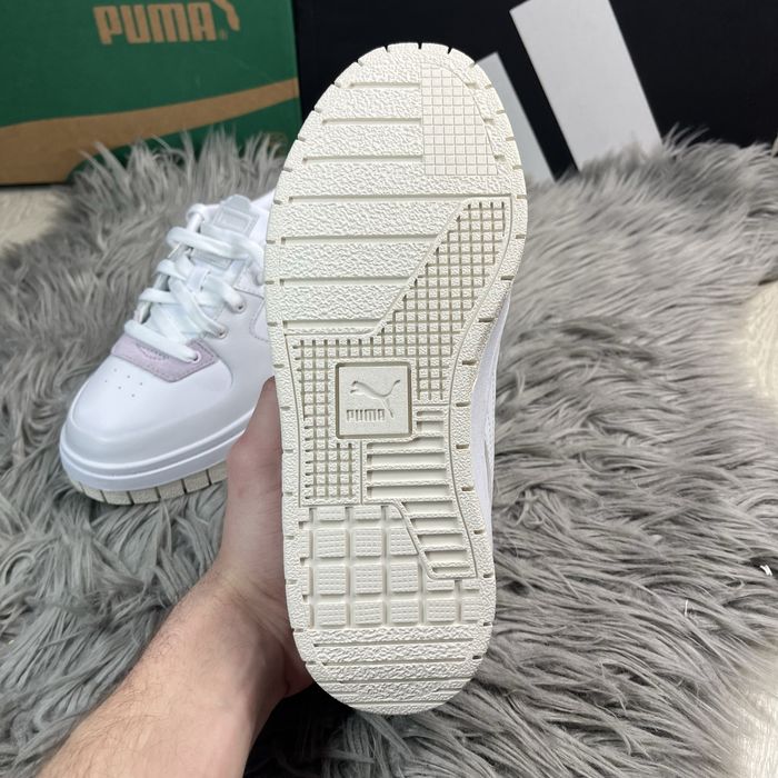 Кросівки жіночі Puma Cali Dream, білі шкіряні 38p
