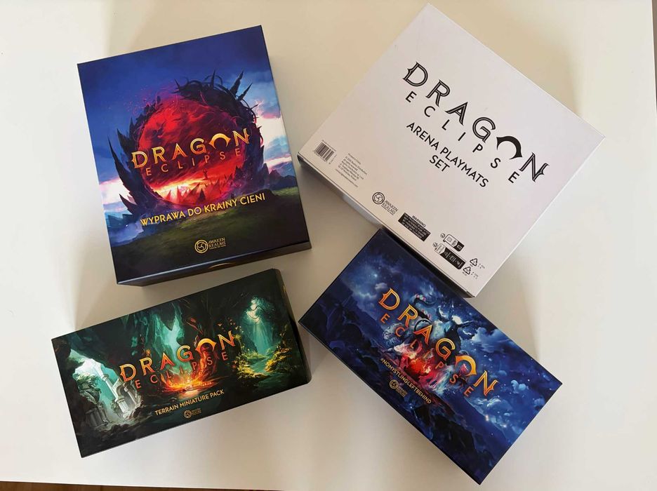Gra Planszowa Dragon Eclipse + dodatki (PL)