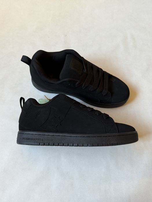 DC Shoes Court Graffik Black Chunky shoes шузы кроссовки кеды сникерсы