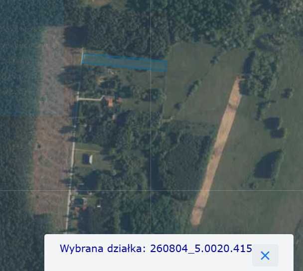 Sprzedam piękną działkę pod budowę domu – pohled 4