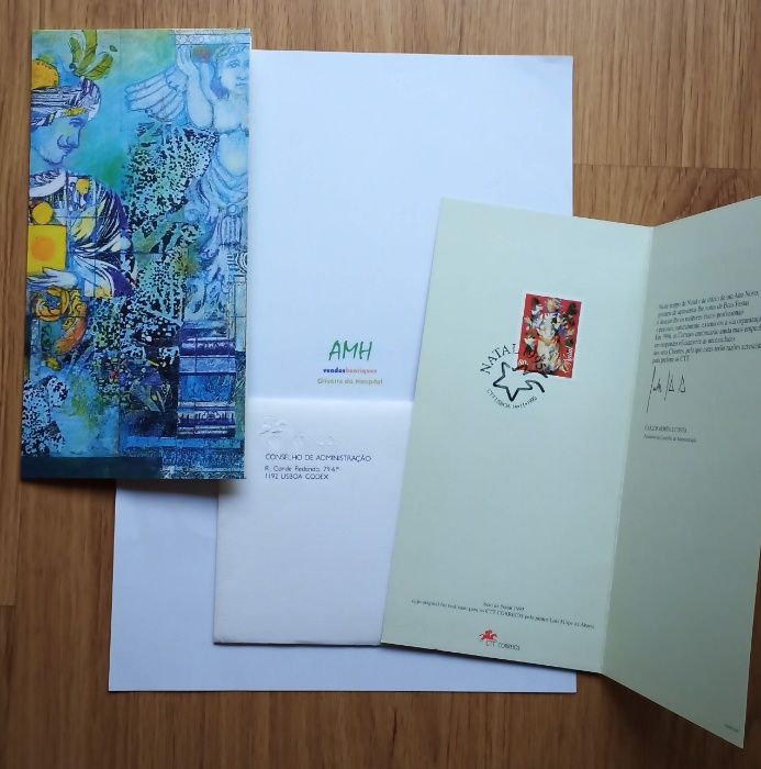 Filatelia postais Natal 1994/95