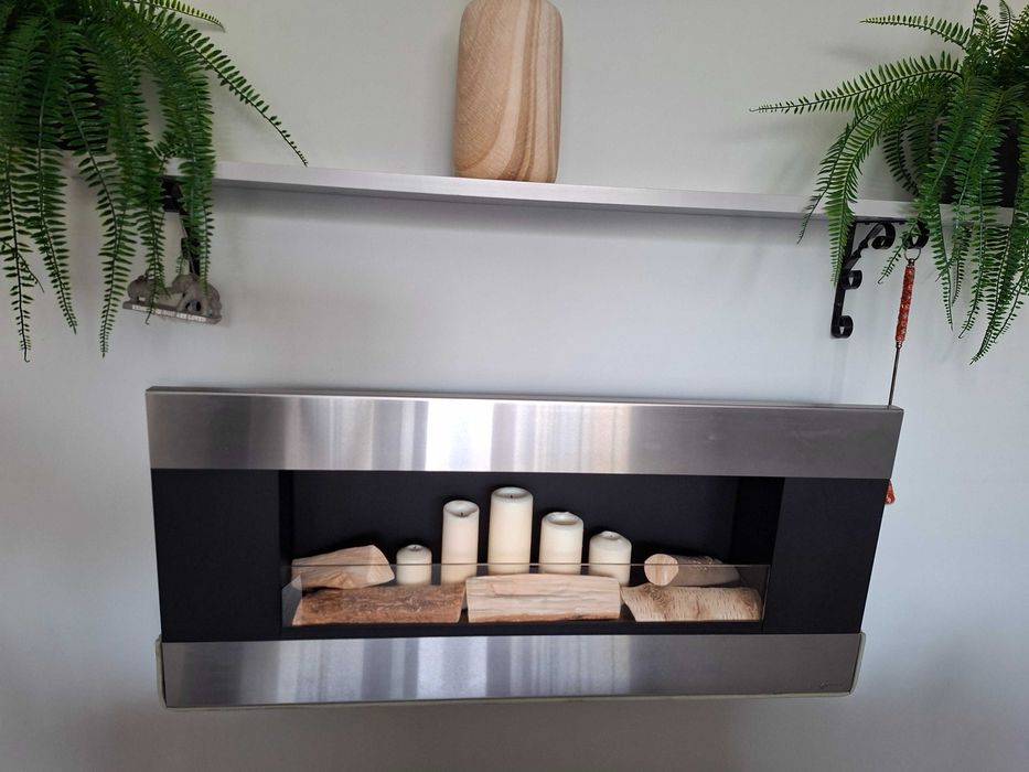 Bio kominek na paliwo lub świece