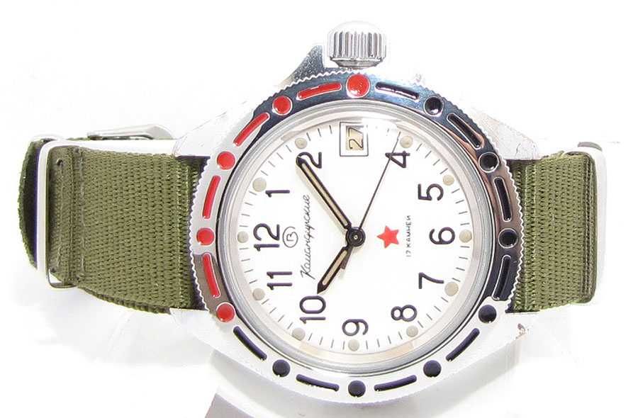 Часы Восток Командирские звезда милитария механика обслужены