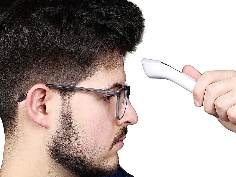 Termometr bezdotykowy KF30 Dayou na podczerwień wielofunkcyjny