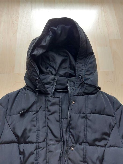 Ciepły płaszczyk zimowy czarny