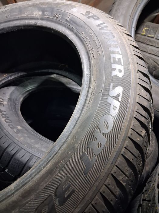 Шини б/у зима 225/55 R17 Dunlop winter 3D RUNFLAT Комплект , Пара