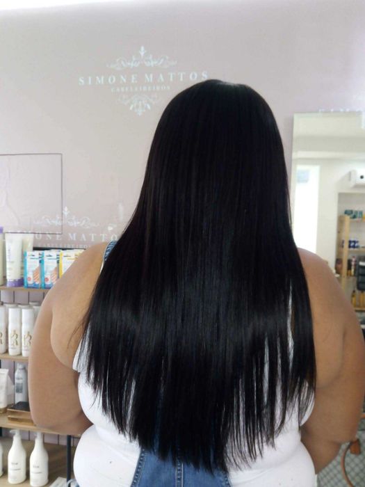 Vendo extensões de cabelo natural