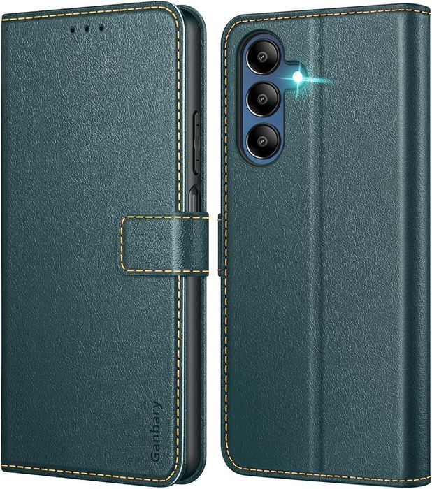 Etui z klapką do Samsung Galaxy A15 4G / 5G - skórzane etui