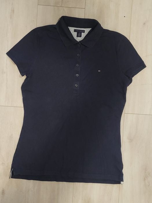 Granatowe polo tommy hilfiger m