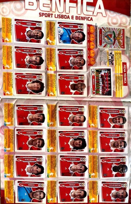 Caderneta completa fubebol 2009/10