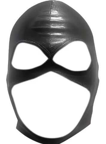 Maska lateksowa męska/damska otwarta