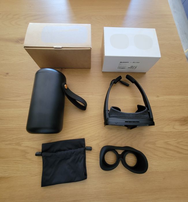 HTC vive flow + caixa rigida + mascara silicone