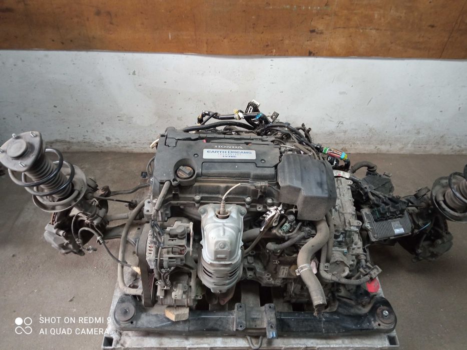 Silnik Honda Accord IX 9 USA 2.4 K24W1 Earth Dreams, skrzynia CVT automat, części