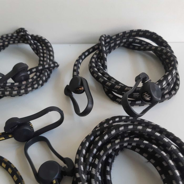 6 Cabos Elásticos p/ Aperto Segurança de Cargas