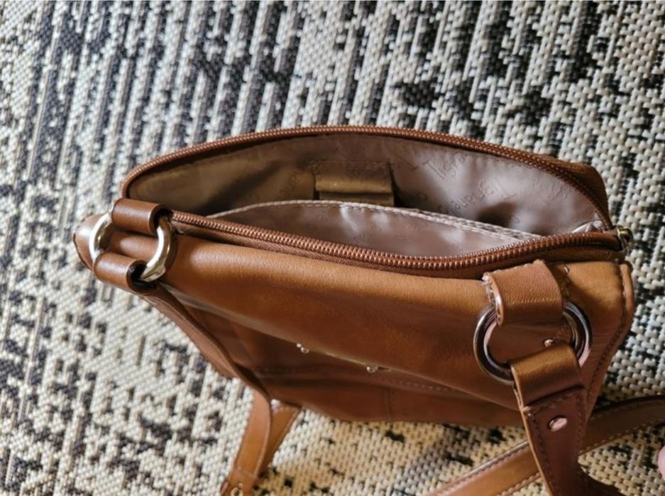 Шкіряна сумка, крос боді Tignanello