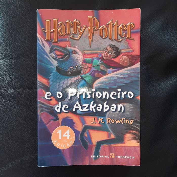 Livro -  Harry Potter e o Prisioneiro de Azkaban - J. K. Rowling - Portes incluídos