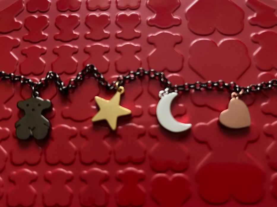Tous Sweet Dolls naszyjnik z ciemnego srebra
