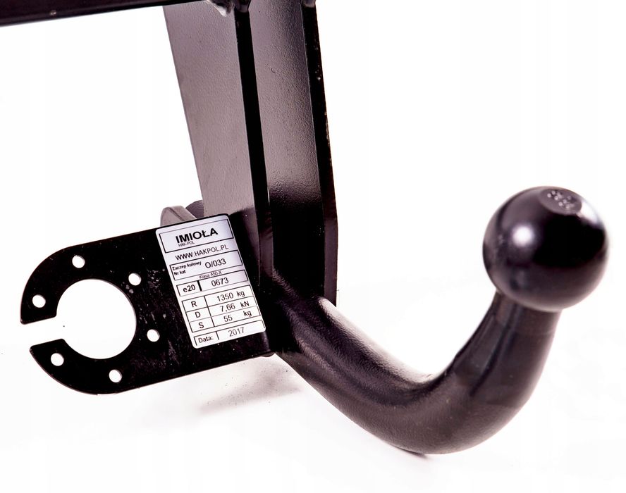 opel corsa d e 2006-14 hak holowniczy+wiązka 7pin