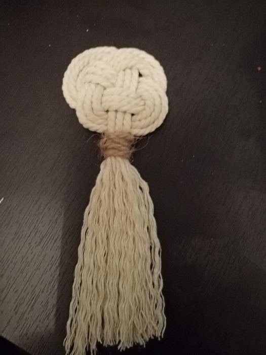 Peças em macramé