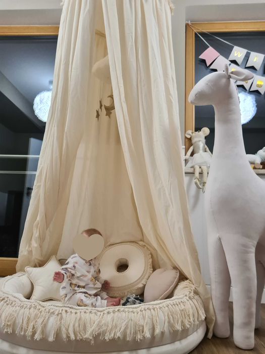 Baldachim Cotton & Sweets – używany, z poduszkami