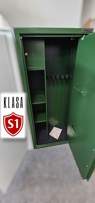 Szafa na broń S1 • Szafa MYŚLIWSKA • Zamek ELEKTRONICZNY S1 • SEJF