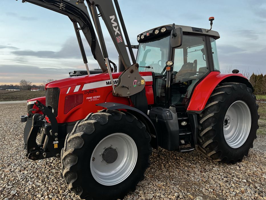 Massey Ferguson 6465 Ładowacz Tuz 2012 Rok Silnik Sisu Miękka Oś 6480