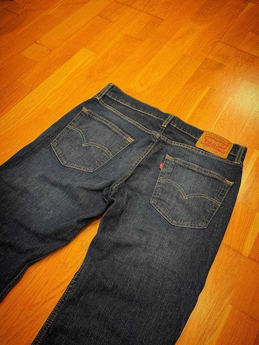 Levis low bootcut 527 dark blue
