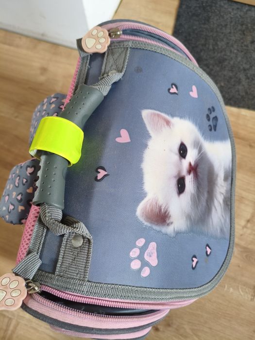 Tornister szkolny kotki