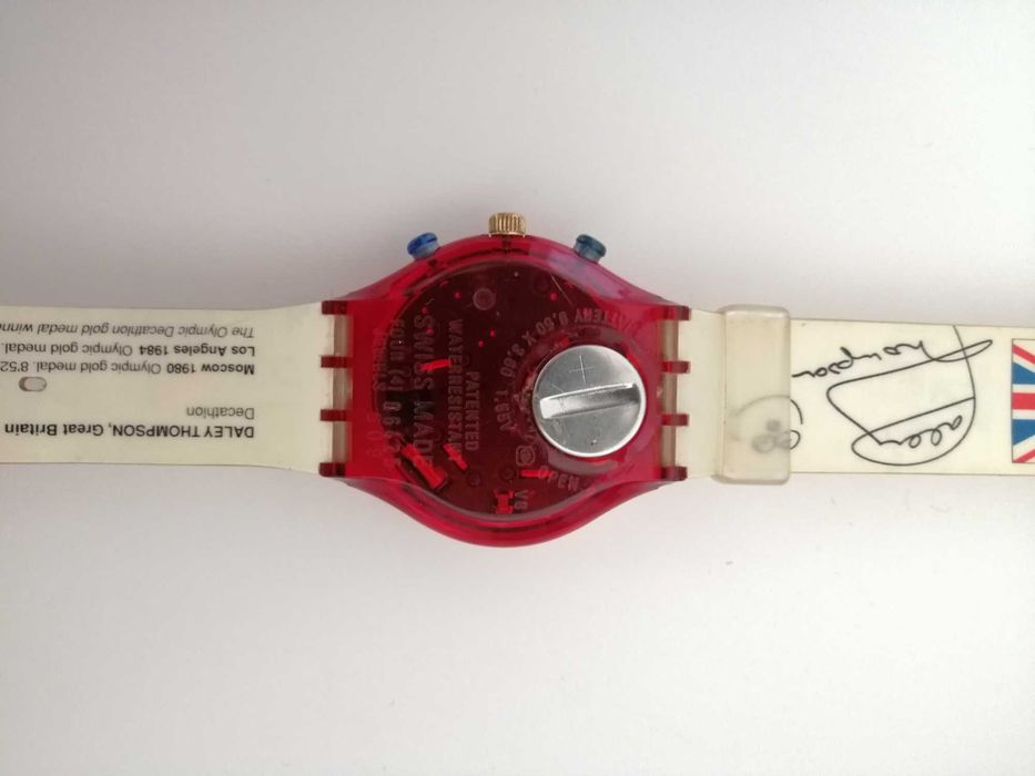 Relógio Swatch com Cronógrafo Vintage - Coleção