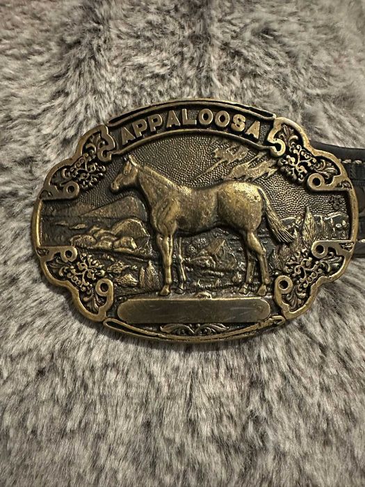 Cinto Western Appaloosa - SOLID BRASS - EUA