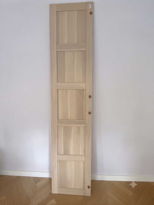Dwa fronty do szafy IKEA PAX BERGSBO -  szarobeżowe
