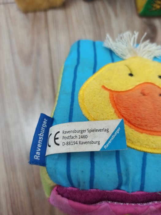 Klocki, kostki materialowe, dzwiekowe